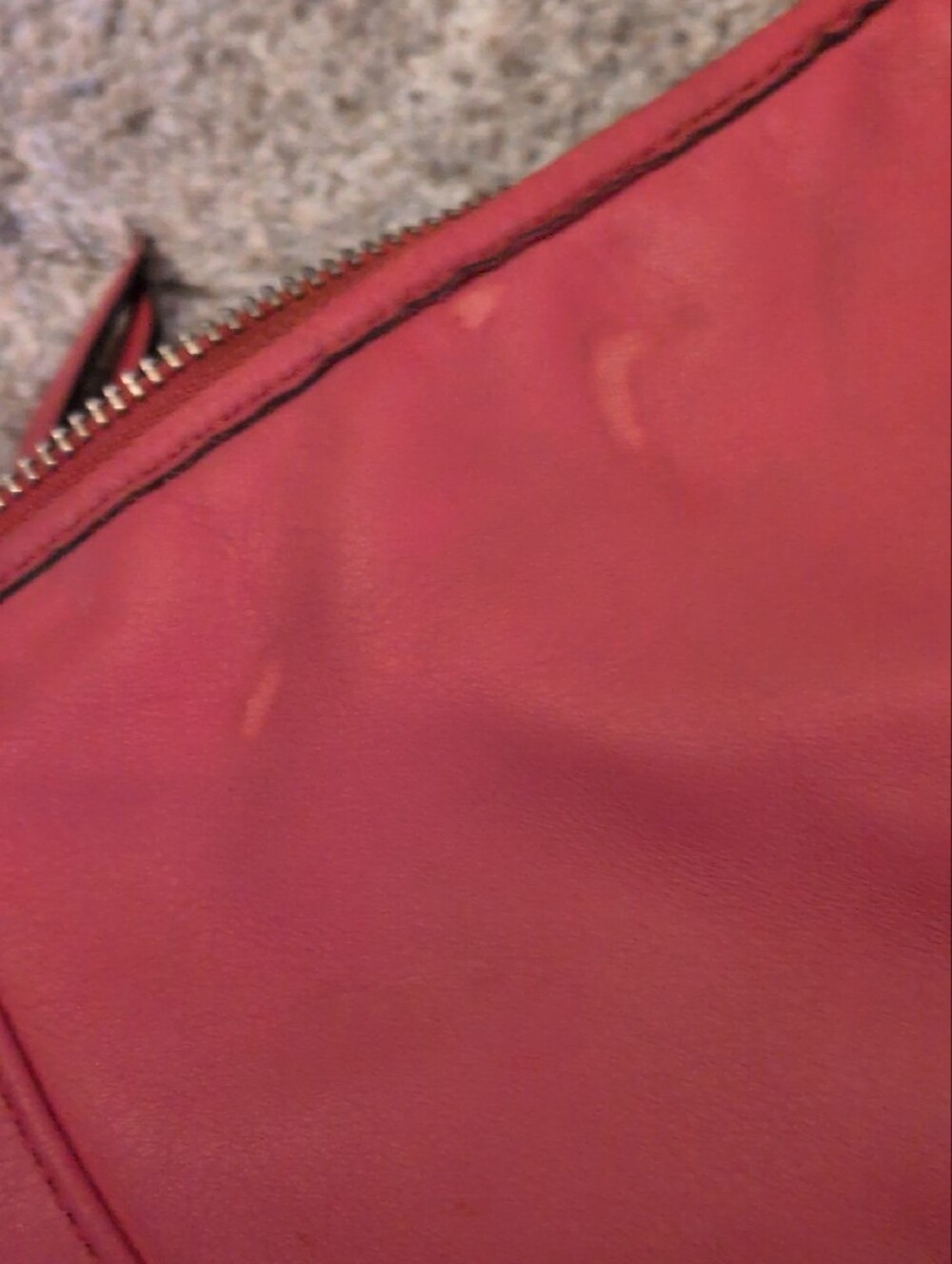 Coach Daisy  Leather Shoulder Bag in Dark Pink - Picture 13 of 16